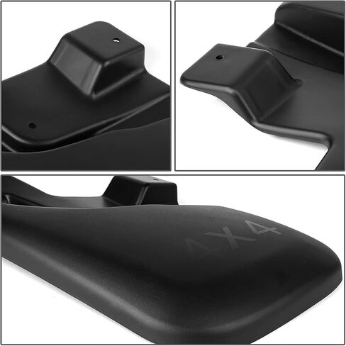 DNA MOTORING WFMK-008 4Pcs Mud Guard Splash Flap Kit [for 05-15 Tacoma],Black in Saudi Arabia