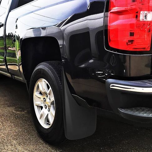 DNA MOTORING WFMK-008 4Pcs Mud Guard Splash Flap Kit [for 05-15 Tacoma],Black in Saudi Arabia