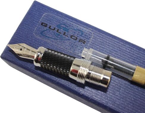 Gullor Advanced Fountain Pen Jinhao 189 Noblest Black 18kgp Medium Nib in Saudi Arabia