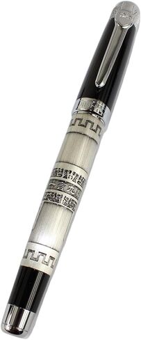 Gullor Advanced Fountain Pen Jinhao 189 Noblest Black 18kgp Medium Nib in Saudi Arabia