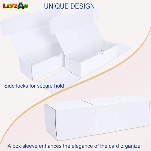 Trading Card Storage Box, 7-Pack • 600 Count Cardboard Storage Box with dividers & labels for TCG/Magic/Mtg Organizer and Collection in Saudi Arabia