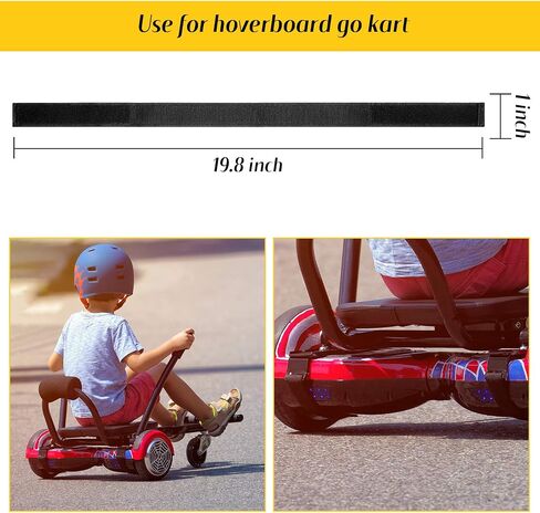 4 Pieces Adjustable Hoverboard Straps Hook and Loop Fastening Hoverboard Cable Hoverboard Replacement Straps for Kart Accessories Self Balance Scooter in Saudi Arabia