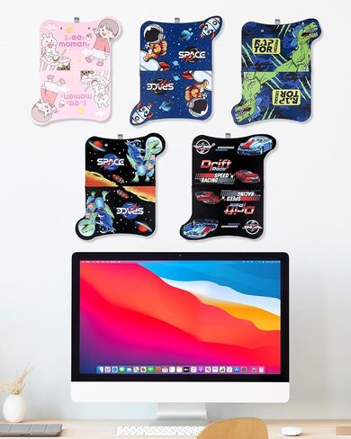 Metal Clipboard, Foldable Nursing Clipboards, Standard A4 Letter Size, Cute Hanging Clipboard for Student, Teacher,Doctor, Nurse,Office Clerk, Office & School Supplies (Sweet Girl) in Saudi Arabia