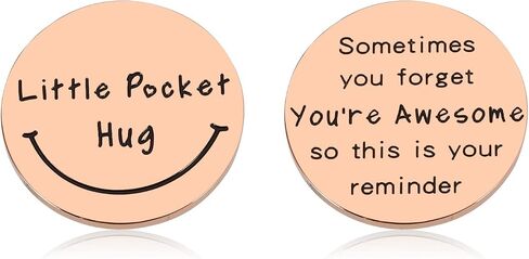 Inspirational Mothers Day Gifts for Mom Friends Women Daughter Inspirational Gifts for Women Men Pocket Hug Token Graduation Gifts for Her Him Good Luck Charms Friendship Gifts for Women Friends in Saudi Arabia