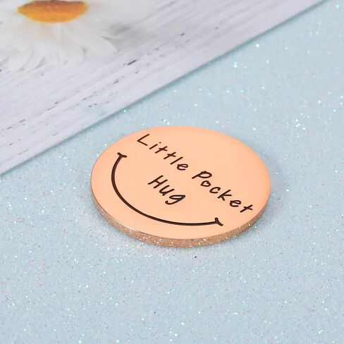 Inspirational Mothers Day Gifts for Mom Friends Women Daughter Inspirational Gifts for Women Men Pocket Hug Token Graduation Gifts for Her Him Good Luck Charms Friendship Gifts for Women Friends in Saudi Arabia