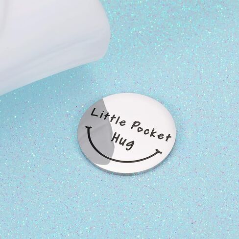 Inspirational Mothers Day Gifts for Mom Friends Women Daughter Inspirational Gifts for Women Men Pocket Hug Token Graduation Gifts for Her Him Good Luck Charms Friendship Gifts for Women Friends in Saudi Arabia