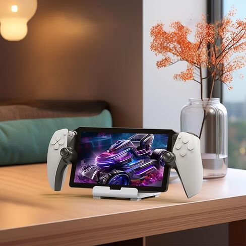 NINKI Metal Desktop Stand Compatible PlayStation Portal/ROG Ally/Steam Deck/Switch/Legion Go,Aluminum Phone Stand for Gaming Accessories,Portable Holder Stand for Phones/Tablets Stand,Black in Saudi Arabia