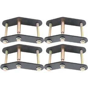 WFLNHB Shackles 1.5 Front And Rear Level Lift Kit Replacement for 1987-1995 YJ 2.5L 4.0L
