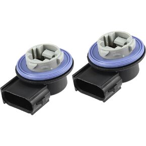 Car Turn Signal Light Bulb Socket Tail Lamp Blinker Holder 2U5Z13411DA for Ford Focus 2000-2007 (Set of 2)