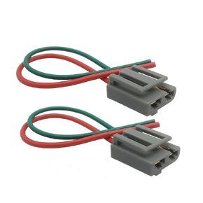2 Pcs 170072 HEI Distributor Pigtail 6.7" Wire Harness 12 Volts Battery and Tachometer Connector Plug Compatible with RV Chevy GM HEI 170072