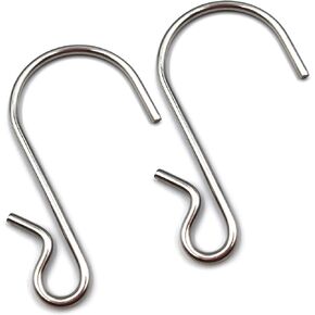 lightstar 2-Pack S Hooks for Hanging, Stainless Steel S Shaped Hook Heavy Duty Hanging Hooks for Pots, Pans, Plants, Bags, Cups, Clothes (S-Large)