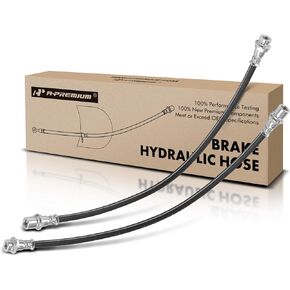 A-Premium Rear Inner Brake Hydraulic Hose Compatible with Select Hummer Models - H2 2003 2004 2005 2006 2007 - Replace# 15864037