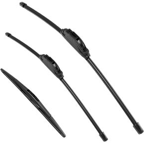 PHILTOP Automotive Replacement Windshield Wiper Blades 24"+21"+14" for Pilot 2003 2004 2005 2006 2007 2008 Front and Rear