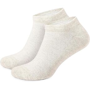 AgileLinen™ Women's Sporty Short Mesh-Knitted Breathable Linen Socks