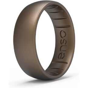 Enso Rings Elements Classic Silicone Ring - Meteorite-Infused - 6