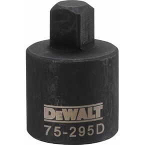 محول مقبس DEWALT، معدل التأثير، SAE، محرك 3/4 بوصة إلى 1/2 بوصة (DWMT75295B)
