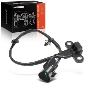 A-Premium Engine Crankshaft Position Sensor Compatible with Chrysler Sebring 2001 & Mitsubishi Eclipse 2000 Galant 1999-2000 L4 2.4L Petrol, Replace# MD329924