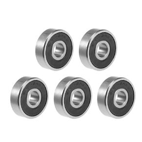 uxcell 16100-2RS Deep Groove Ball Bearing 10x28x8mm Double Sealed Chrome Steel Bearings 5pcs