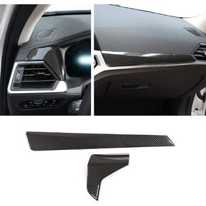 ABS Car Center Console Dashboard Decoration Panel Trim For BMW G20 G28 325li 3 Series 2019 2020 (Carbon Fiber)