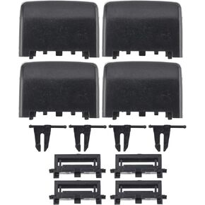 AUTOKAY A/C Air Vent Outlet Tab Clip Kit Fit for Mercedes-Benz W166 ML350 GL350 GL450 4pcs Rear Row Left Right Front Center Control A1668300254