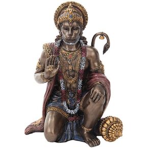 PTC 6 Inch Hanuman Mythological Indian Hindu God Resin Statue Figurine