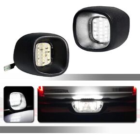 عدسة Led متوافقة مع 1998-2005 Chevy Blazer S10 GMC Jimmy Sonoma Oldsmobile Bravada أضواء لوحة الترخيص
