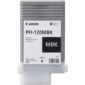 Canon PFI-120MBK (2884C001AA) Standard Yield Ink Cartridge Matte Black in Retail Packaging