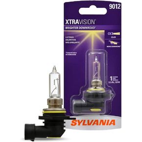 SYLVANIA - 9012 XtraVision - High Performance Halogen Headlight Bulb, High Beam, Low Beam and Fog Replacement Bulb (Contains 1 Bulb)