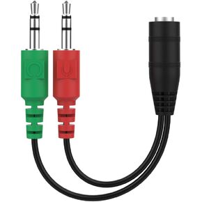 USB C Adapter Cable for Astro A10 A40 Turtle Beach Cloud SteelSeries Sennheiser Razer & Other Gaming Smartphone Headsets with TRRS CTIA Headphone & Mic Plug-4.3IN