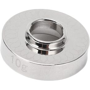 Billiard Stick Weight, Pool Weight Sturdy Exquisite Stainless Steel 12g for 5/16‑14 Stick