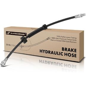 A-Premium Rear Driver or Passenger Brake Hydraulic Hose Compatible with Select Ford Models - Focus 2004 2005 2006 L4 2.3L, 2007 2.0L 2.3L 2.5L - Replace# 5S4Z2282BA