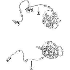 Mopar Genuine ABS Sensor 4779639AD