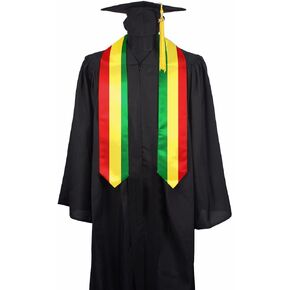 Mali Flag Graduation Stole Sash, Mali Flag Graduation Shawl Sash Stole Wraps Scarf For International Study Pride Women Men