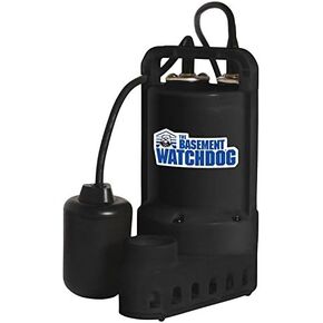 THE BASEMENT WATCHDOG Model SP-50T 1/2 HP 3,900 GPH at 0 ft and 3,100 GPH at 10 ft Submersible Sump Pump with Tether Float Switch