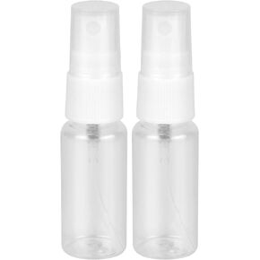 2 Pack Spray Bottle, 1 oz/30ml Mini Spray Bottle, Empty Travel Bottles, Fine Mist Spray Bottles for Hair, Toiletry (2)