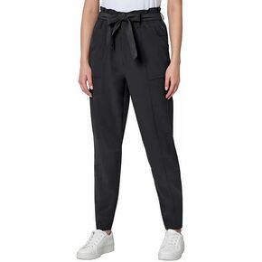 Womens Tie-Front Pant Black