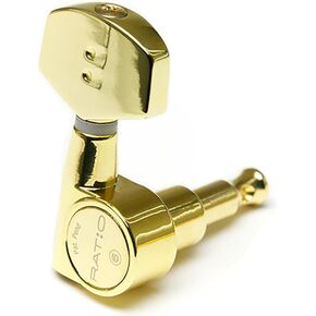 Graph Tech Ratio Acoustic Tuned Machine Heads - 3+3 Gold