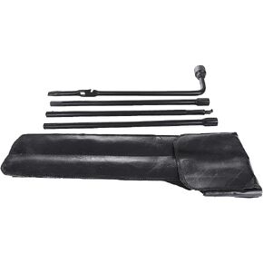 ECCPP Spare Tire Wrench Tool Set Kit Fit for Cadillac Escalade 2002-2015 for Chevrolet Avalanche 1500 2500 Silverado 1500 2500 3500 1999-2015 for GMC Sierra 1500 2500 1999-2015 22969377 with Bag