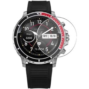 3 Pack Tempered Glass Screen Protector Film, compatible with Citizen CZ Smart Watch Protectors Guard, Transparent