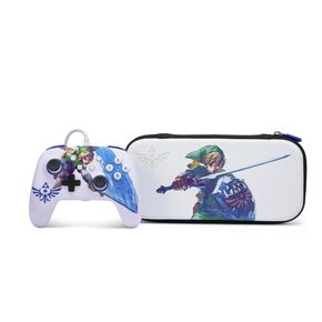 POWERA Enhanced Wired Controller and Slim Case for Nintendo Switch — Master Sword