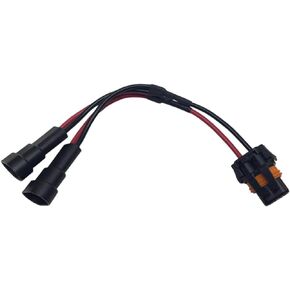 TRIGGER - 2004 6""Y Connector Harness 12 Guage, black