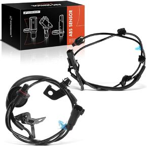 A-Premium ABS Wheel Speed Sensor Compatible with Mitsubishi Models - Lancer 2009-2014, Out lander 2010-2013, Out lander Sport 2011 L4 2.0L - Rear Driver and Passenger Side, Replace# MN116243, MN116244