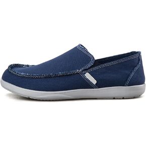 Men's Canvas Linen Slip On Loafer Lightweight Breathable Casual Shoes Orthopedic Travel for Summer Autumn Spring Walking Shoes for Men