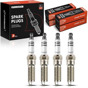 A-Premium Iridium Platinum Spark Plugs Compatible with Chevrolet Spark 2016-2020, Volt 2016-2019, 1.4L 1.5L, Pack of 4