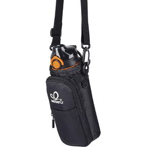 زجاجة مياه WATERFLY مع كم: 22 أونصة خالية من مادة BPA وحزام تريتان ومضادة للتسرب وخفيفة الوزن وزجاجة مياه رياضية للمشي لمسافات طويلة in Kuwait