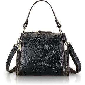 LETEULO Crossbody Bag for Women Leather Top Handle Tote Purses Vintage Satchels Handbag in Kuwait