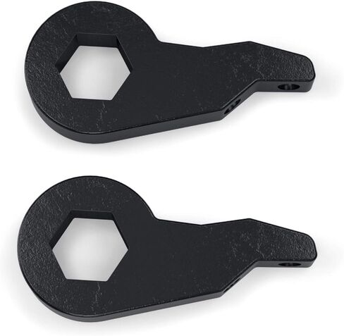 مفاتيح شريط الالتواء + دعامات تمديد الصدمات - رفع قابل للتعديل 1-3 بوصة - متوافق مع سيارات الدفع الرباعي جي إم سي تشيفي ذات 8 عروات، يوكون سييرا أفالانش سيلفرادو (انظر الوصف لمعرفة السنة والطراز بالضبط) in Kuwait