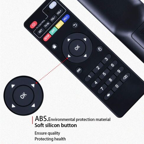 New MXQ PRO Android TV Box Replacement Remote Control provided by Ometter. Suitable for M8, M8C, M8N, M8S, M9C, M10, T95M, T95N, T95X, MX9, TX3mini, T9, X96, X96s, X96mini, T95, V88H96, H96 pro, MXQ in Saudi Arabia