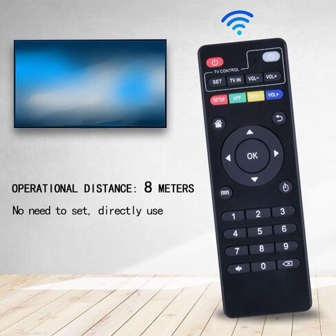 New MXQ PRO Android TV Box Replacement Remote Control provided by Ometter. Suitable for M8, M8C, M8N, M8S, M9C, M10, T95M, T95N, T95X, MX9, TX3mini, T9, X96, X96s, X96mini, T95, V88H96, H96 pro, MXQ in Saudi Arabia