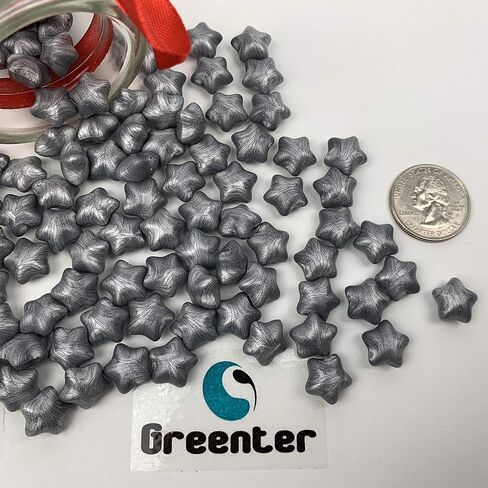 Greenter Sealing Wax Beads Lucky Star Shape for Wax Seal Stamp 110 Pieces (Mixed Color, 120 Pieces) in Saudi Arabia
